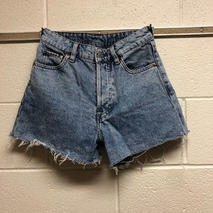 & DENIM Blue Jean Shorts